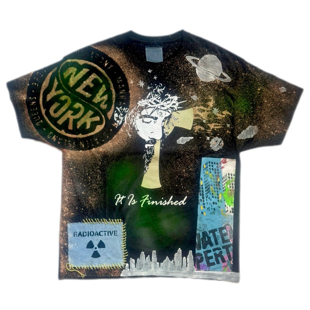 Designers Originals Black Graphic Short Sleeve Tee | Designer Ulaş Bakır